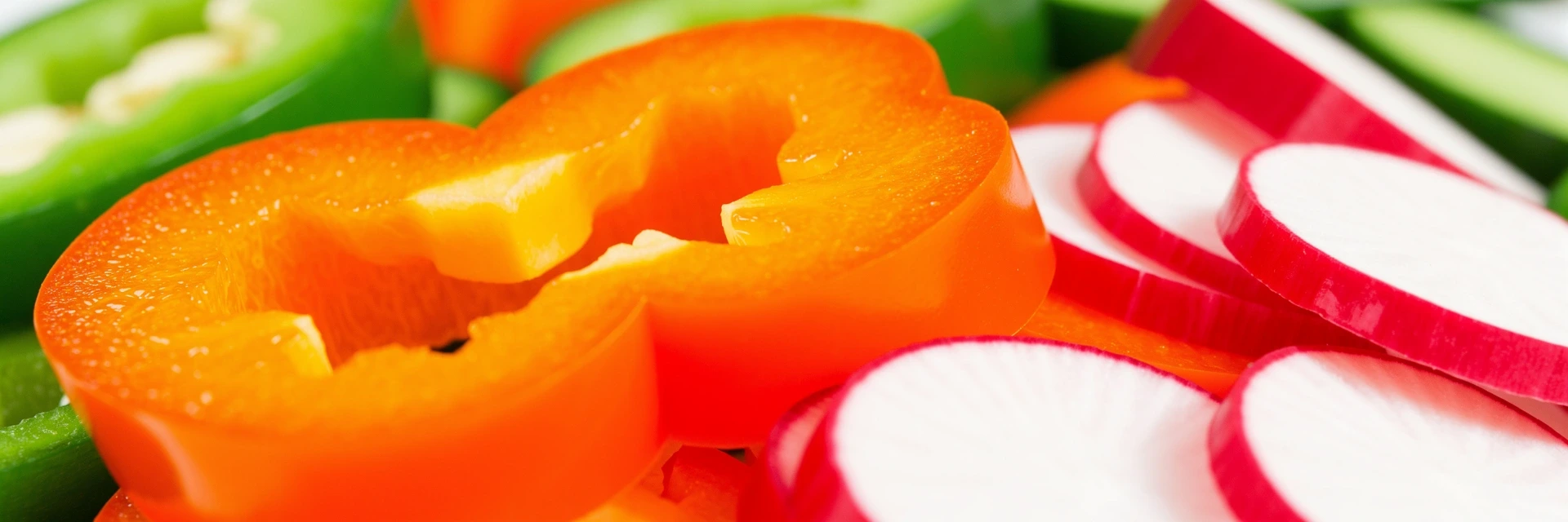 Textura de vegetales frescos