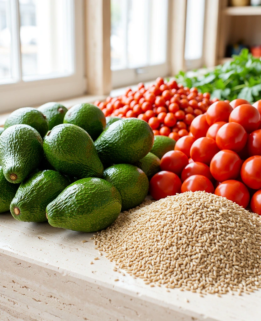 Ingredientes naturales y frescos